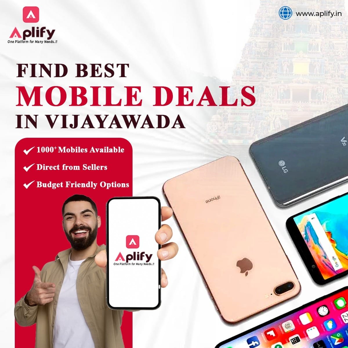 Sell Your Old Mobile Instantly in Vijayawada with Aplify